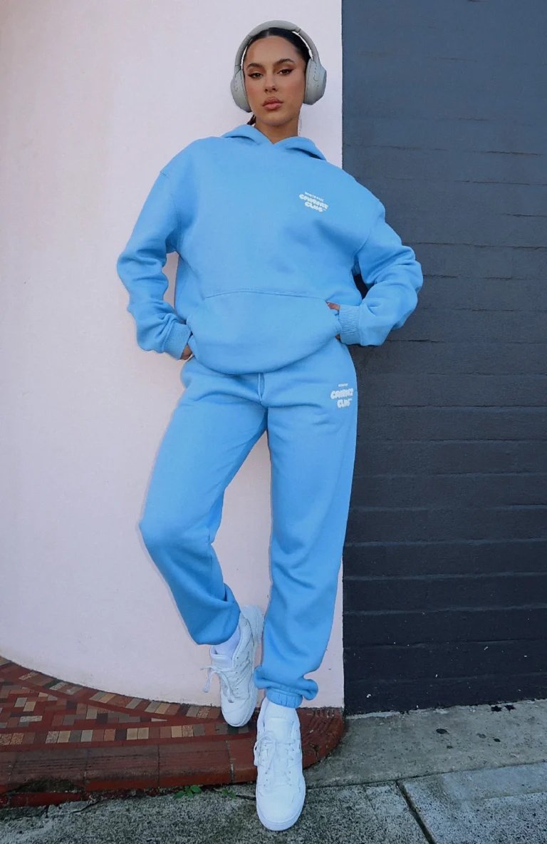 Comfort Club Blissful Blue Tracksuit Comfort Club Blissful Blue Tracksuit
