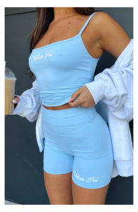 Season 7 Singlet Top Ice Melt Shorts
