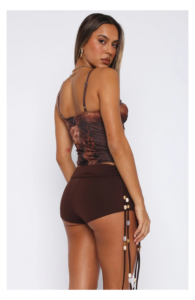 Thrills Of The Ride Shorts Chocolate